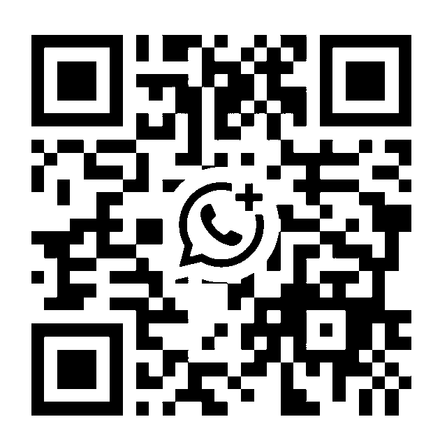 QR code to open a WhatsApp chat with UOrderly
